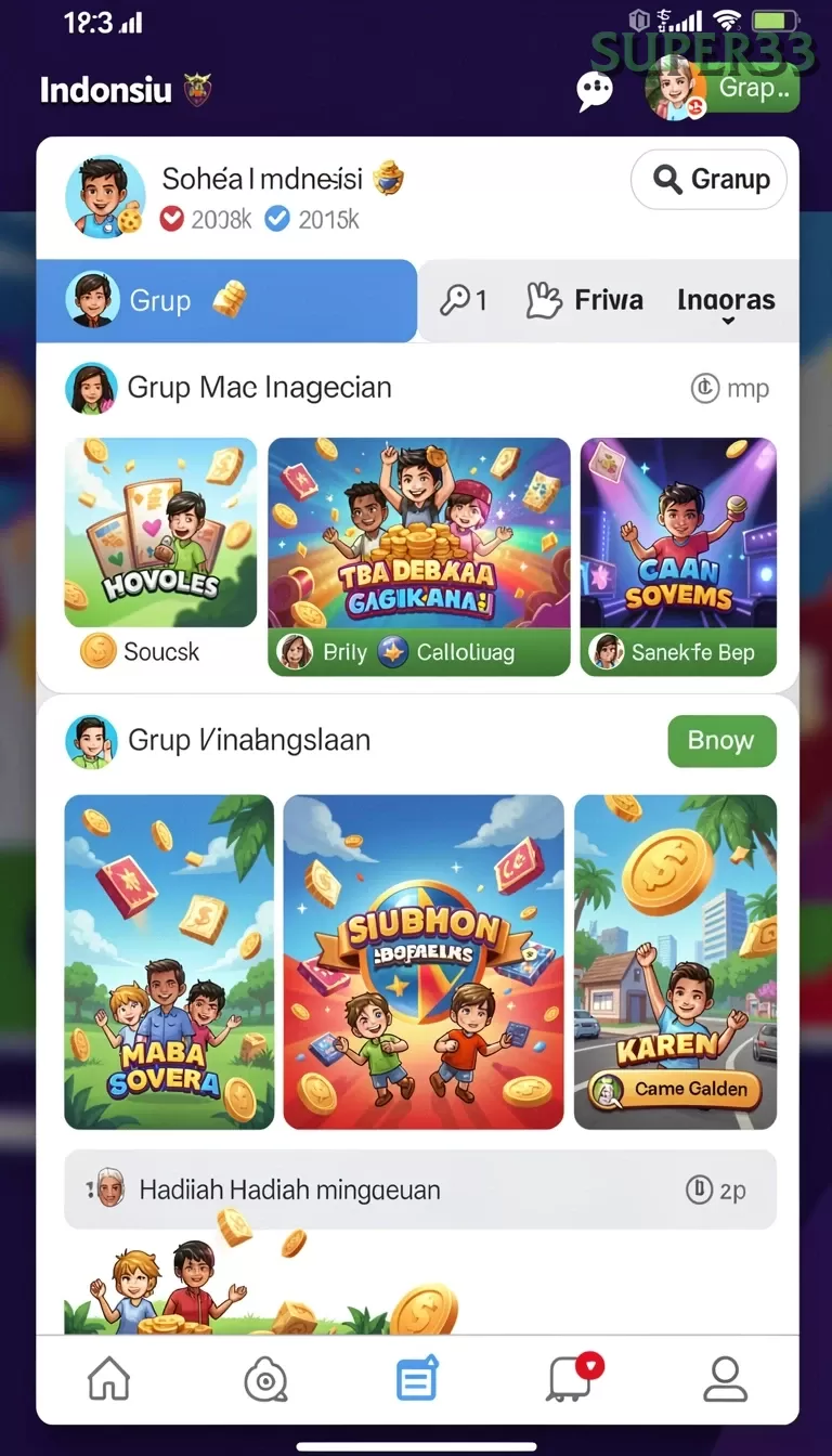 Cuplikan layar BIGWIN189 — pengaturan akun