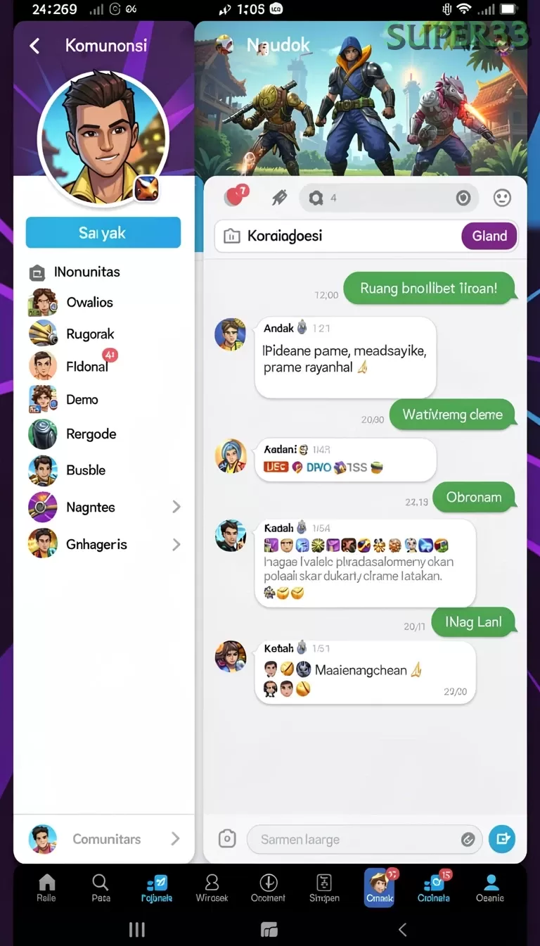 Cuplikan layar WIN88BLUE — pengaturan akun